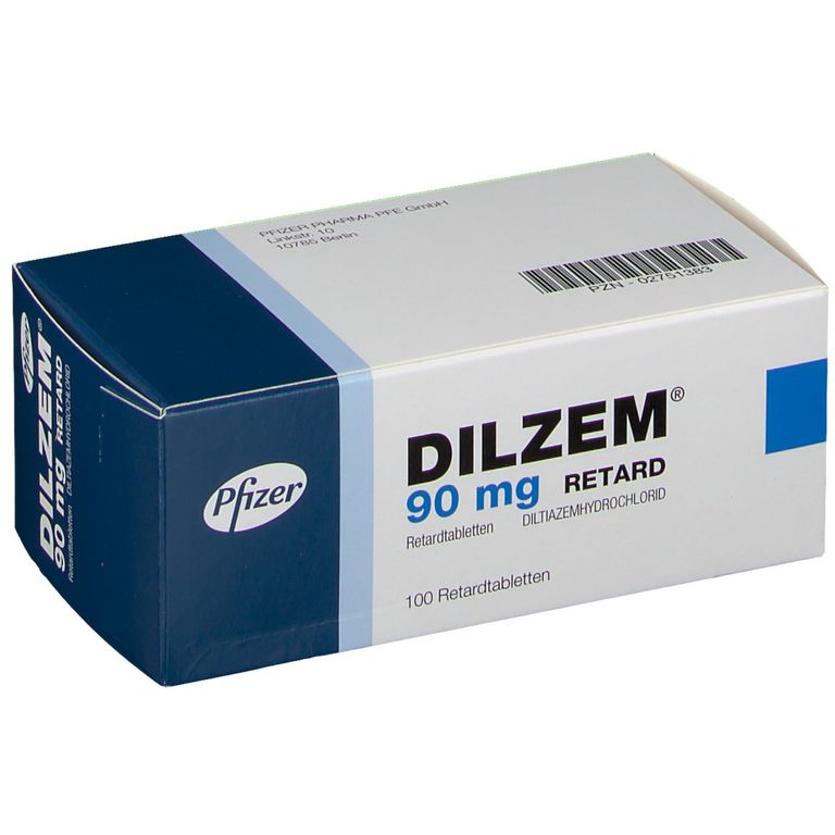 Dilzem 90 mg retard, Retardtabletten
