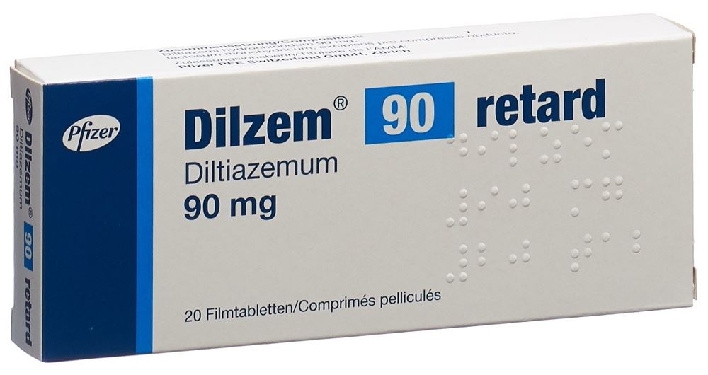 DILZEM Retard cpr pell ret 90 mg 20 pce