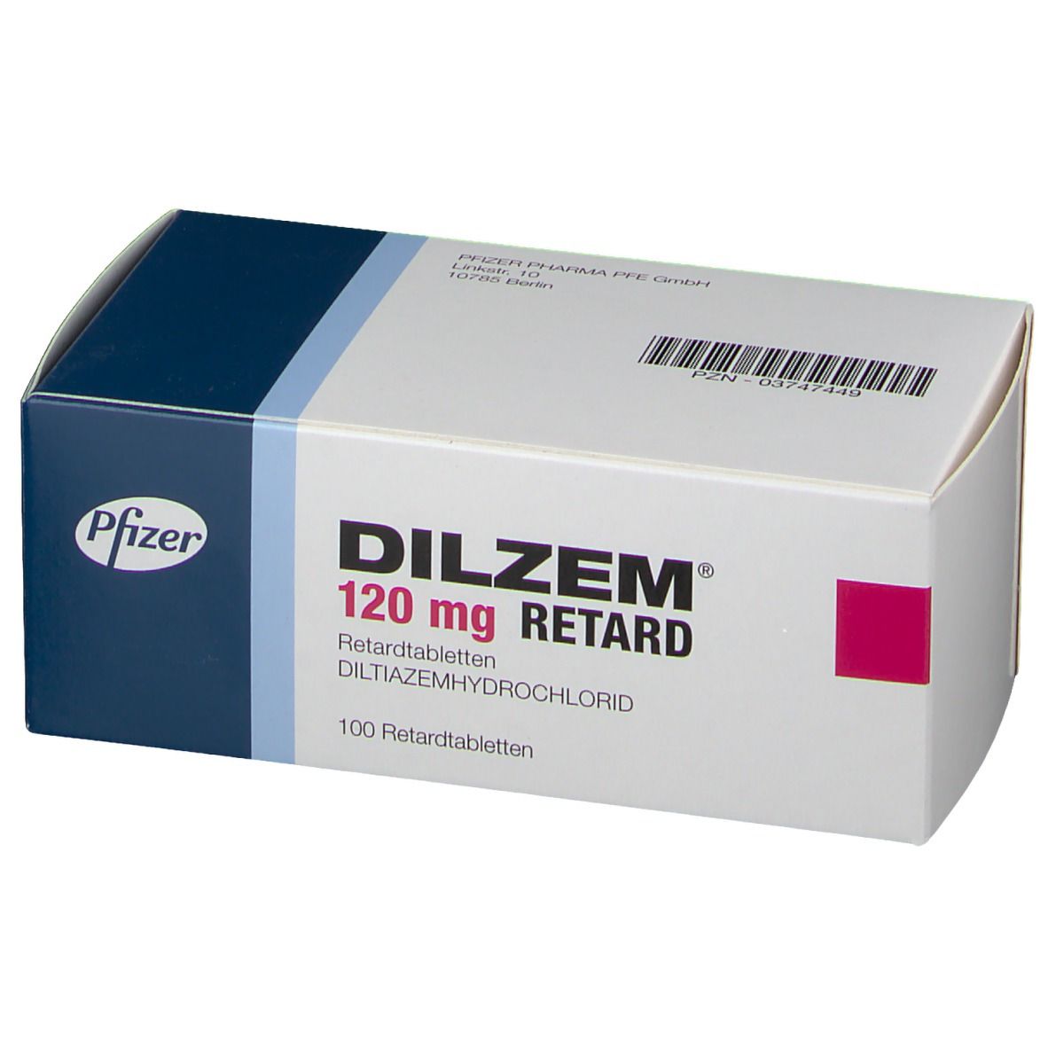 Dilzem 120 mg retard, Retardtabletten
