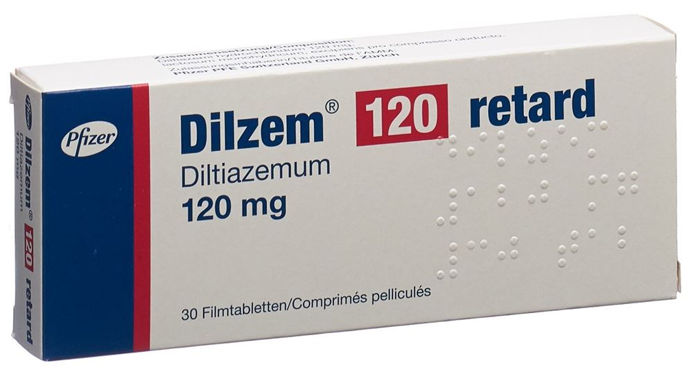 DILZEM Retard cpr pell ret 120 mg 30 pce