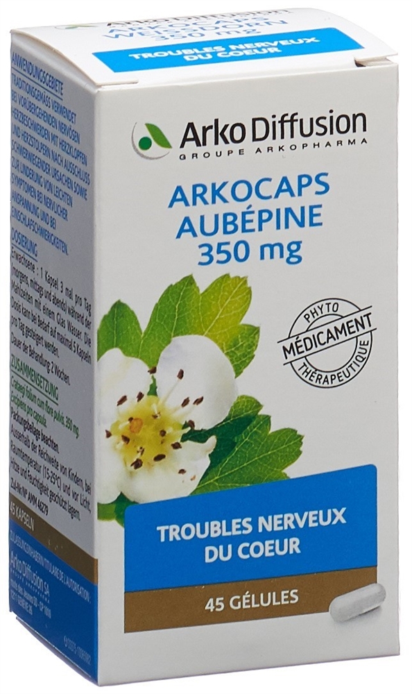 ARKOCAPS Aubépine 350 mg, gélules - 45 pce