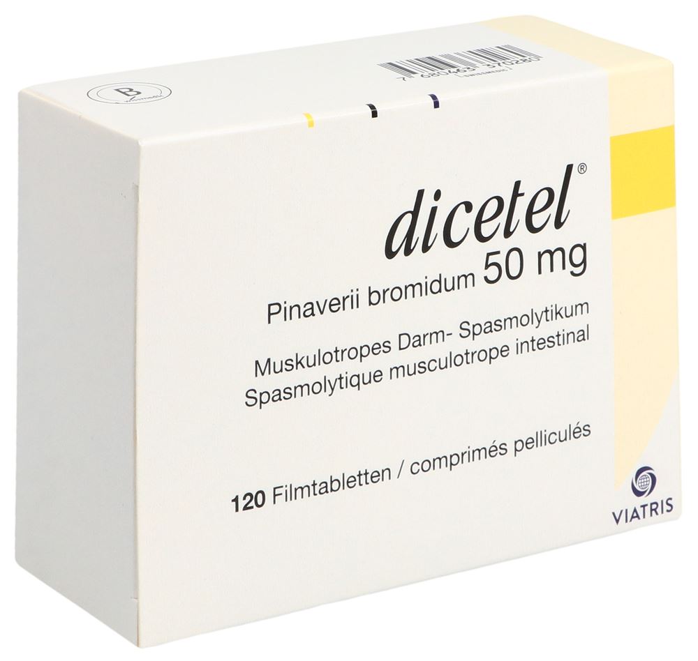 DICETEL cpr pell 50 mg 120 pce
