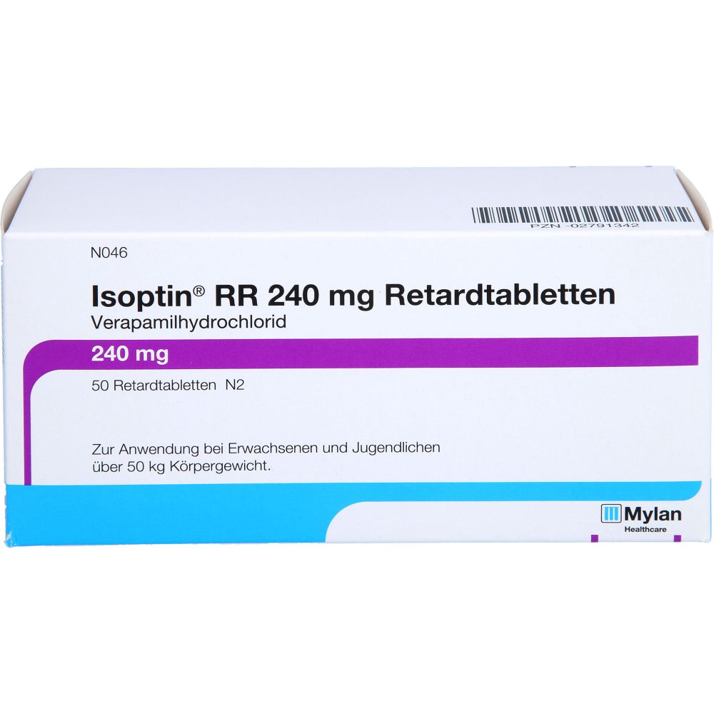 Isoptin RR retard 240, Filmtabletten