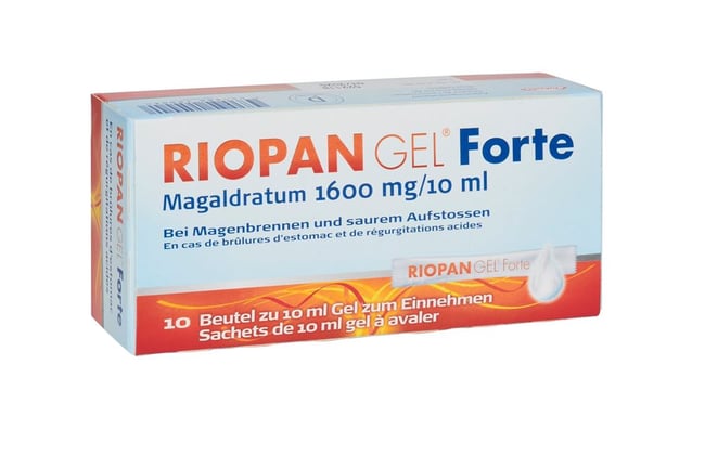 Riopan Gel Forte 1600 mg, Gel zum Einnehmen