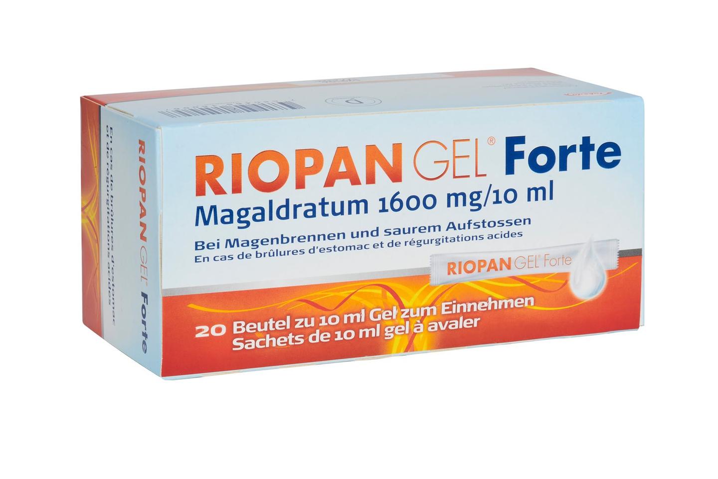 Riopan Gel Forte 1600 mg, Gel zum Einnehmen
