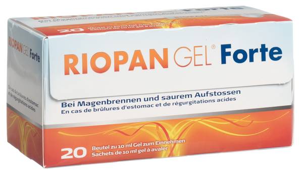 Riopan Gel Forte 1600 mg, Gel zum Einnehmen