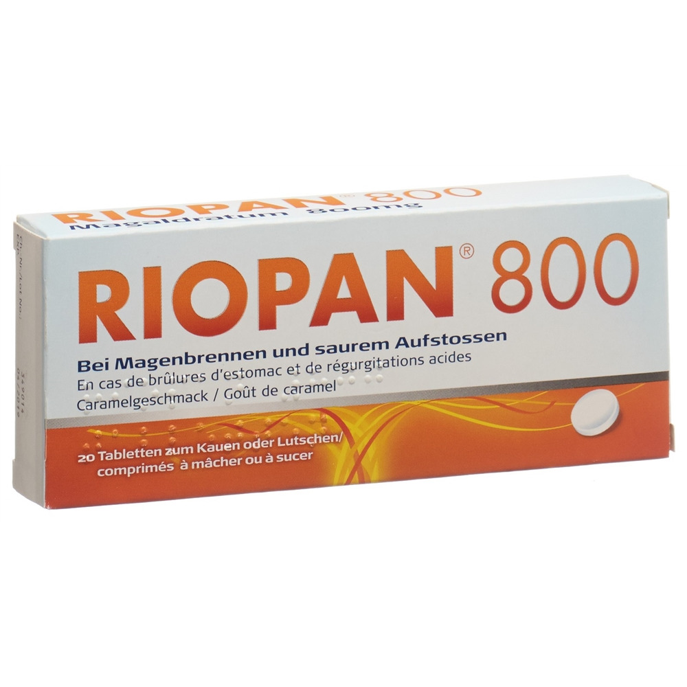 RIOPAN cpr 800 mg 50 pce