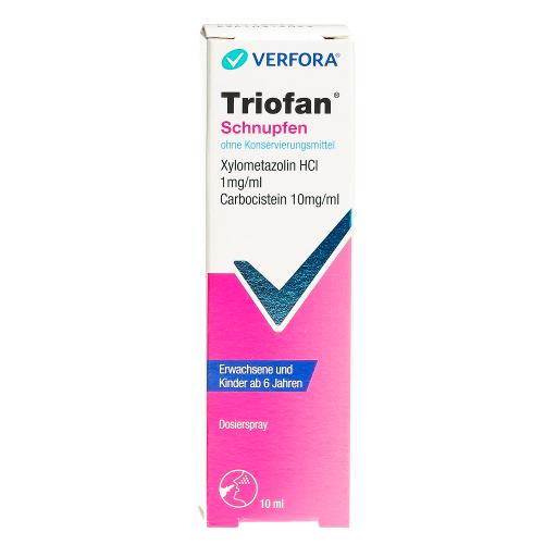 Triofan Rhume Classic, gouttes nasales, solution pour adultes et enfants