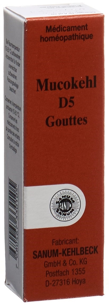 Mucokehl D5, Tropfen zum Einnehmen und Inhalieren und Einreiben