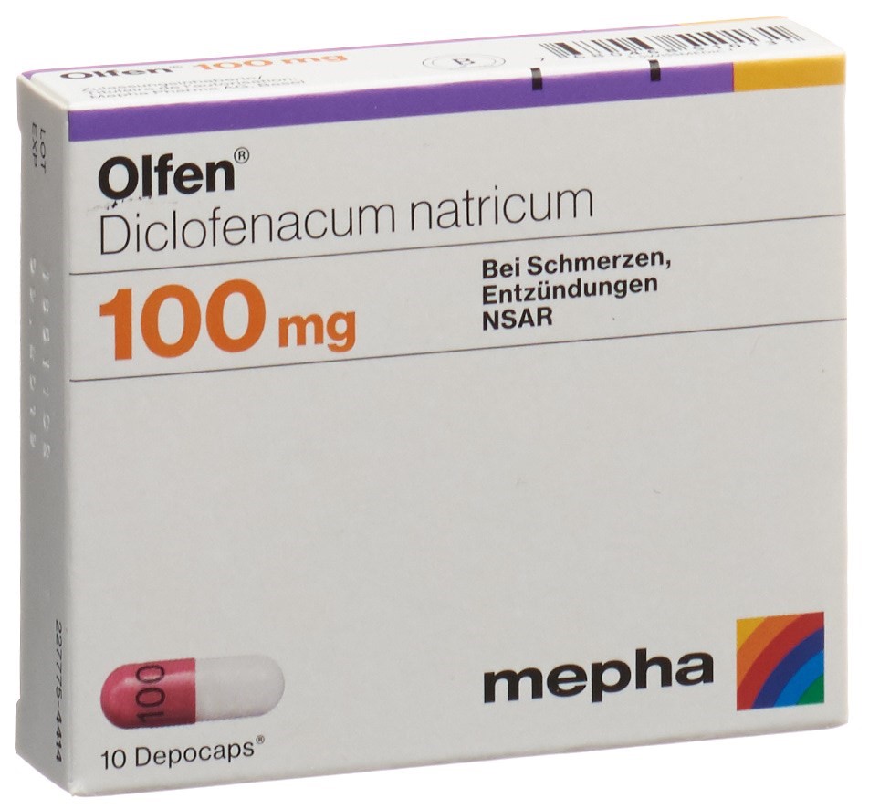 OLFEN depocaps 100 mg 10 pce