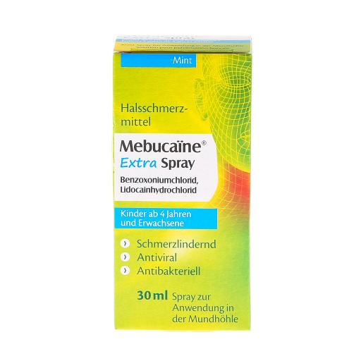 Mebucaïne Extra Spray, Spray zur Anwendung in der Mundhöhle