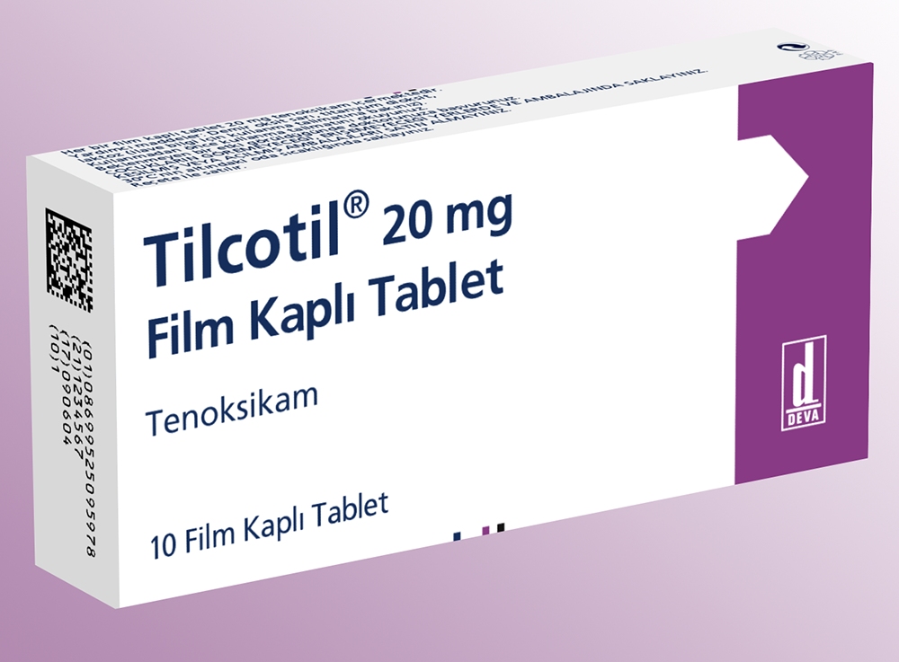 Tilcotil, Filmtabletten