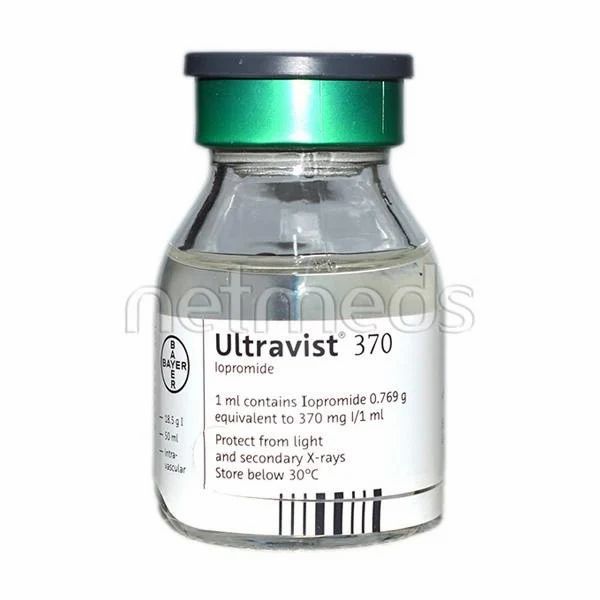 Ultravist 370, sol inj 370 mg , fl 200 ml (ancien)