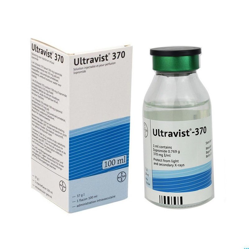 Ultravist 370, sol inj 370 mg , fl 50 ml (ancien)