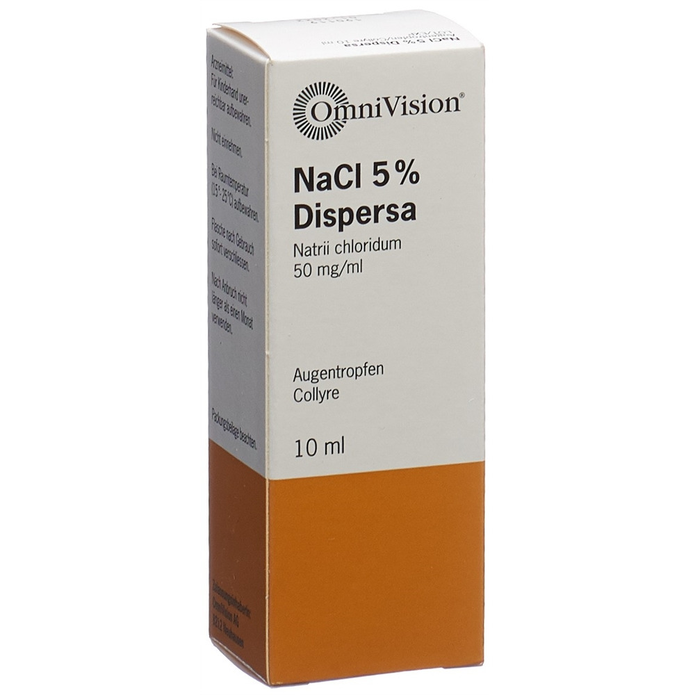 NaCl 5 % Dispersa, Augentropfen