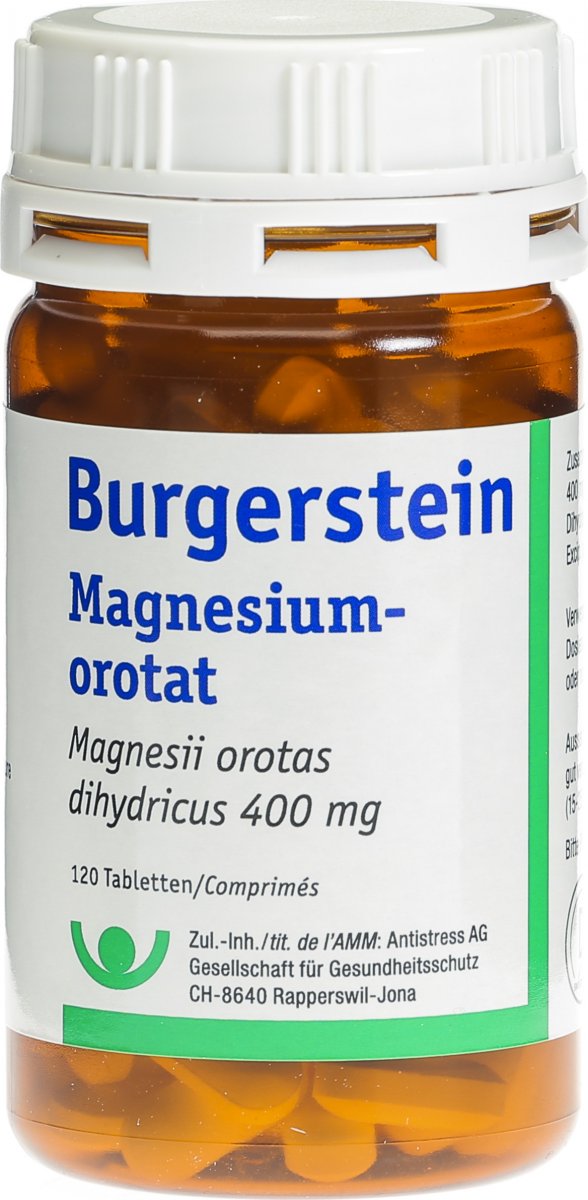 Burgerstein Magnesiumorotat, Tabletten
