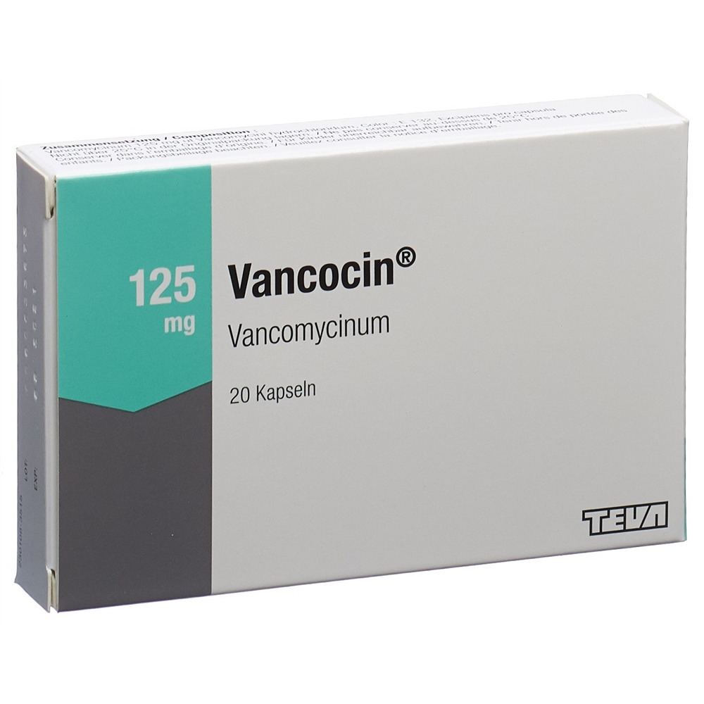 Vancocin 125 mg, Kapseln