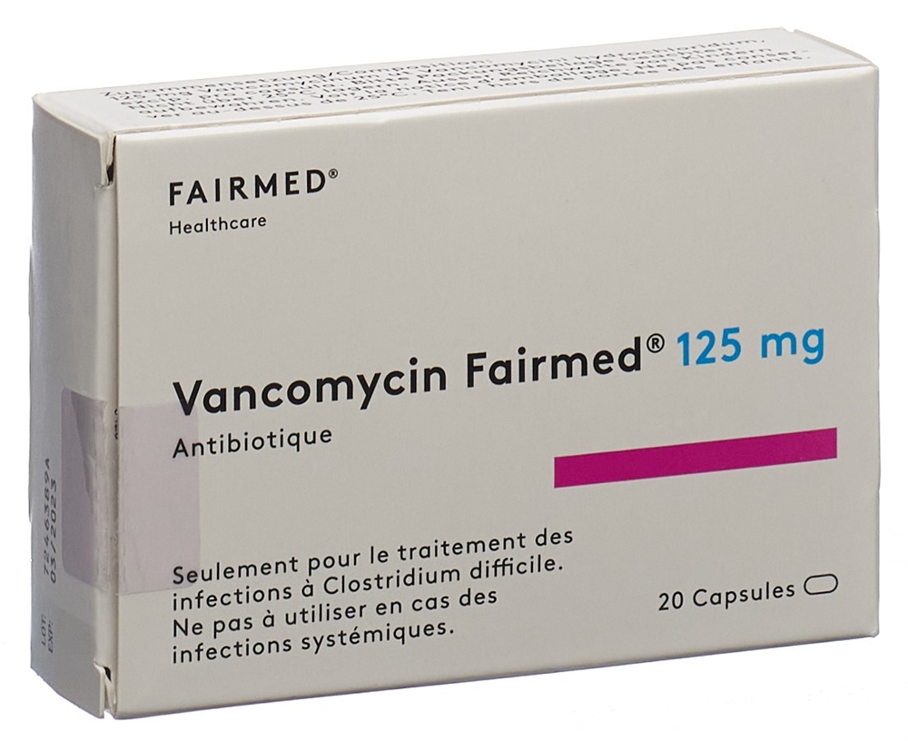 Vancocin 125 mg, Kapseln