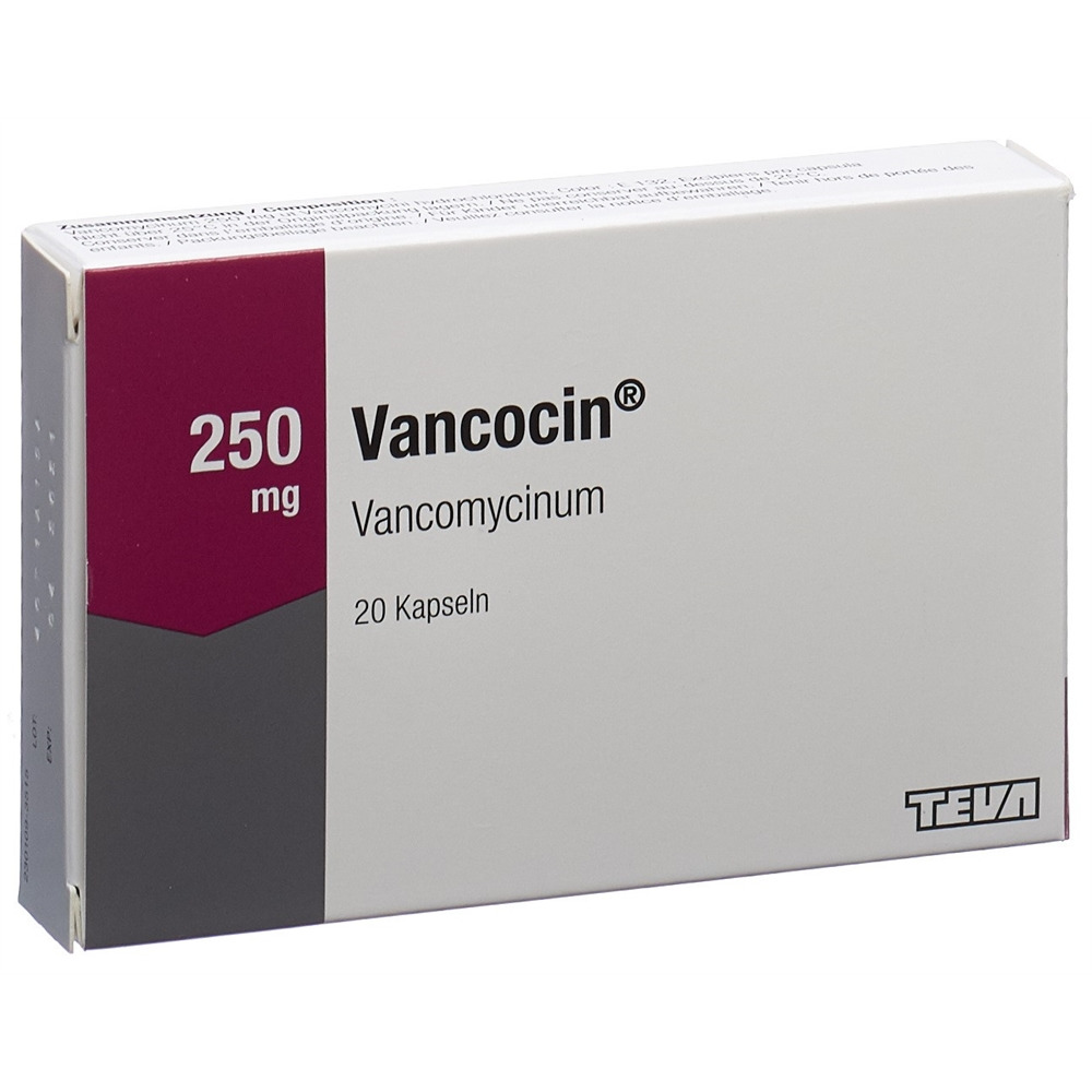 Vancocin 250 mg, Kapseln