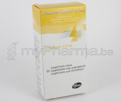 TEMESTA Expidet cpr orodisp 2.5 mg 50 pce