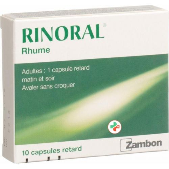 RINORAL caps ret 120 mg 10 pce