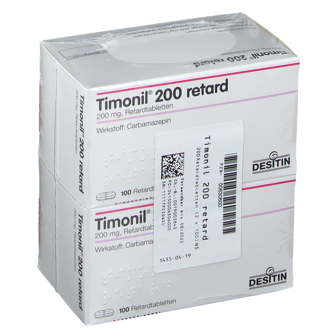Timonil 200 retard, Retardtabletten