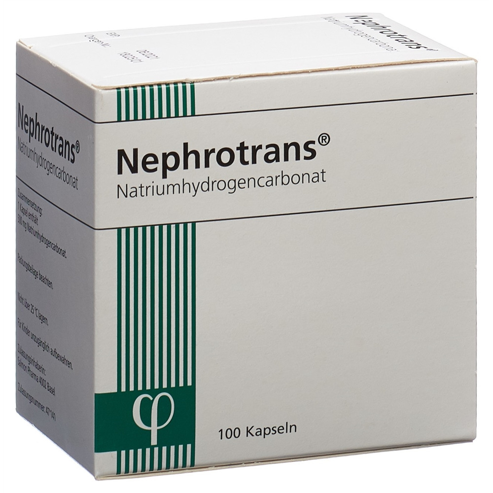Nephrotrans 500 mg, magensaftresistente Weichkapseln