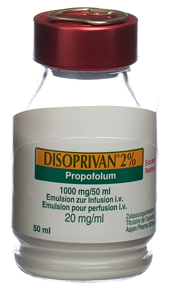 Disoprivan 20 mg/ml, Emulsion zur Infusion
