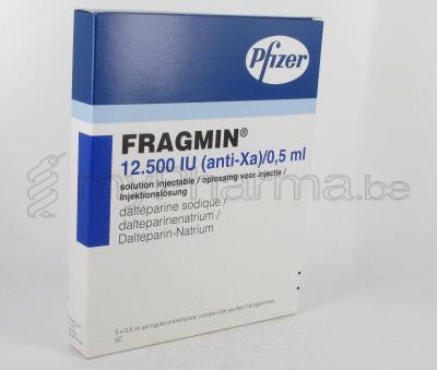 Fragmin 12'500 I.E./0,5 mL, Injektionslösung