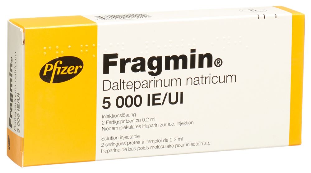 FRAGMIN sol inj 5000 UI/0.2ml 2 ser pré 0.2 ml