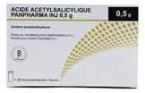 Acide acetylsalicylique Panpharma Inj 0,5 g, Poudre pour solution injectable