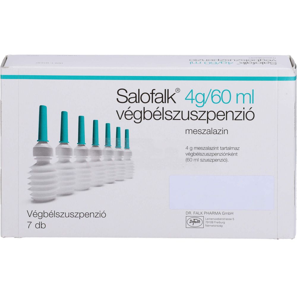 Salofalk 4 g, Klysmen