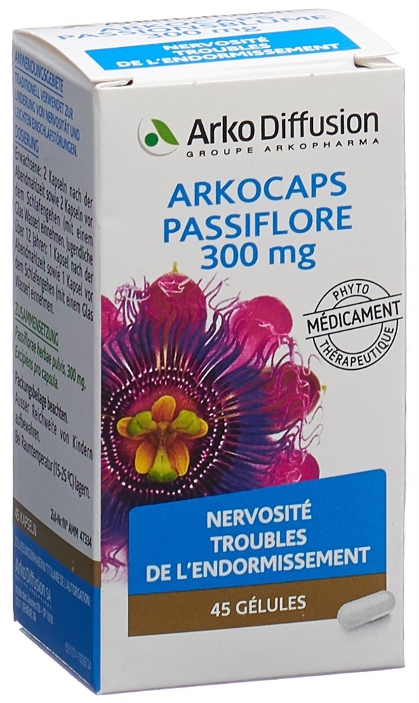 ARKOCAPS Passiflore 300 mg, gélule - 45 pce