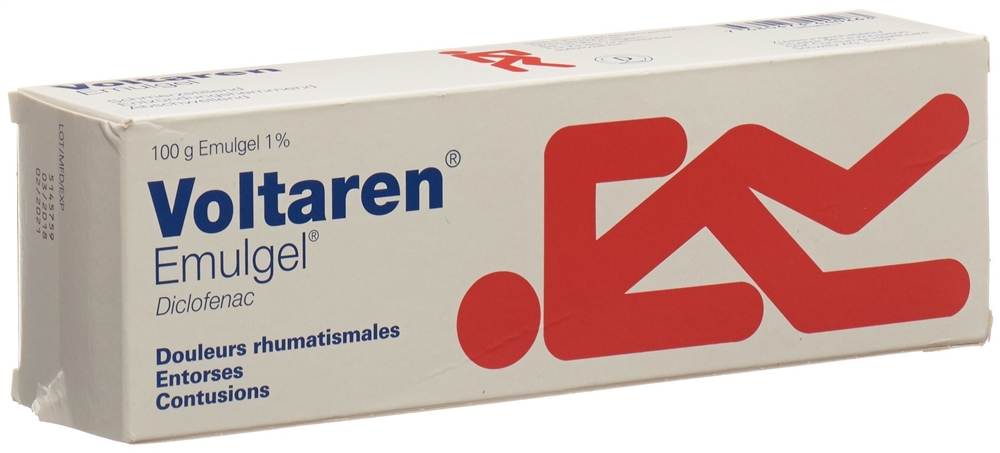 VOLTAREN émulgel 1 % tb 100 g
