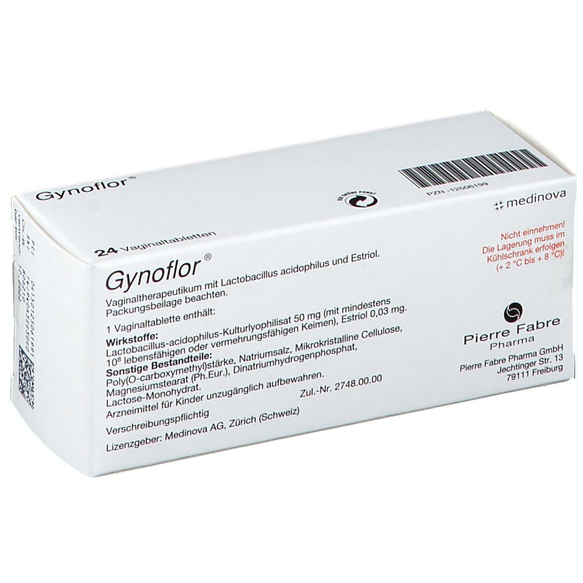 Gynoflor, Vaginaltabletten