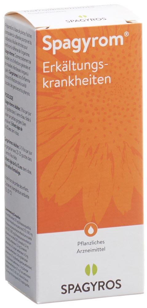 Spagyrom Erkältungskrankheiten, Tropfen zum Einnehmen