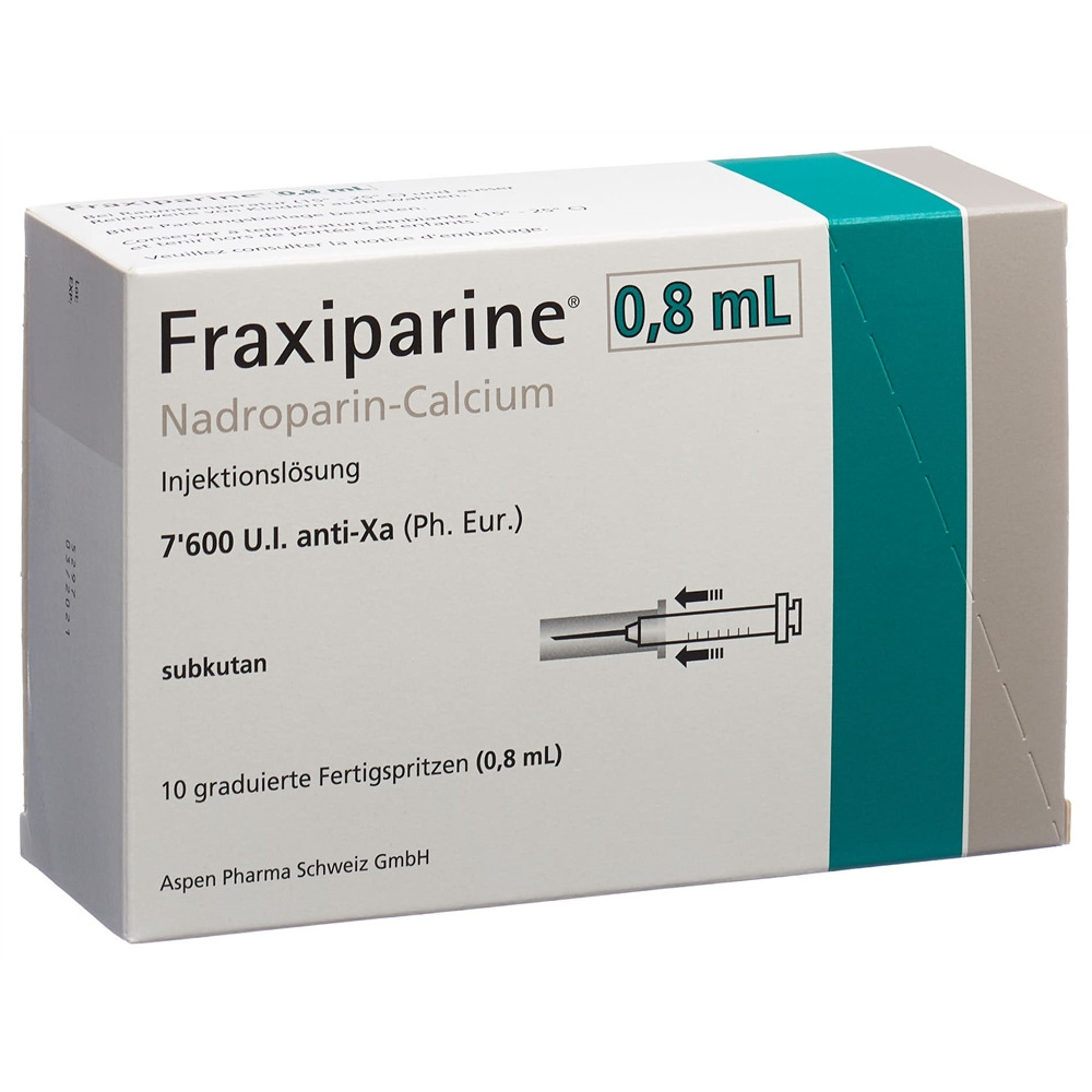 Fraxiparine 0,8 mL, Injektionslösung
