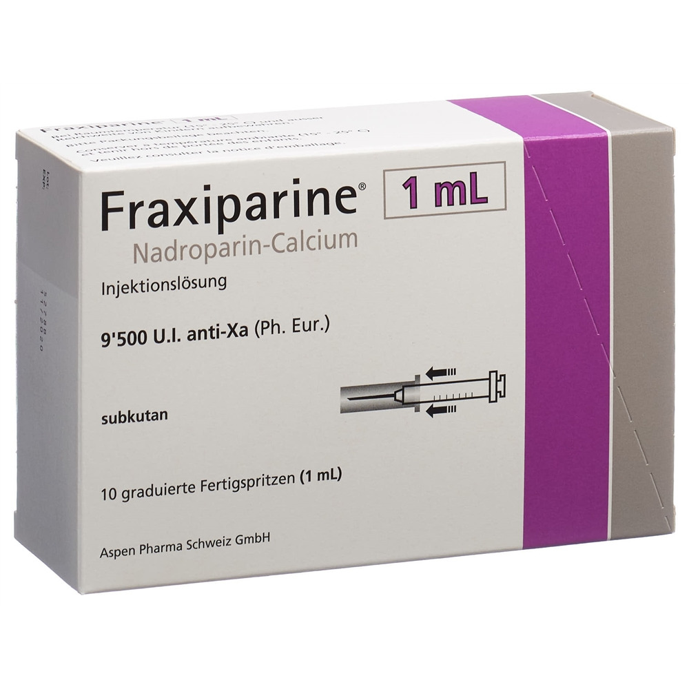 FRAXIPARINE 1 ml sol inj 10 ser pré 1 ml
