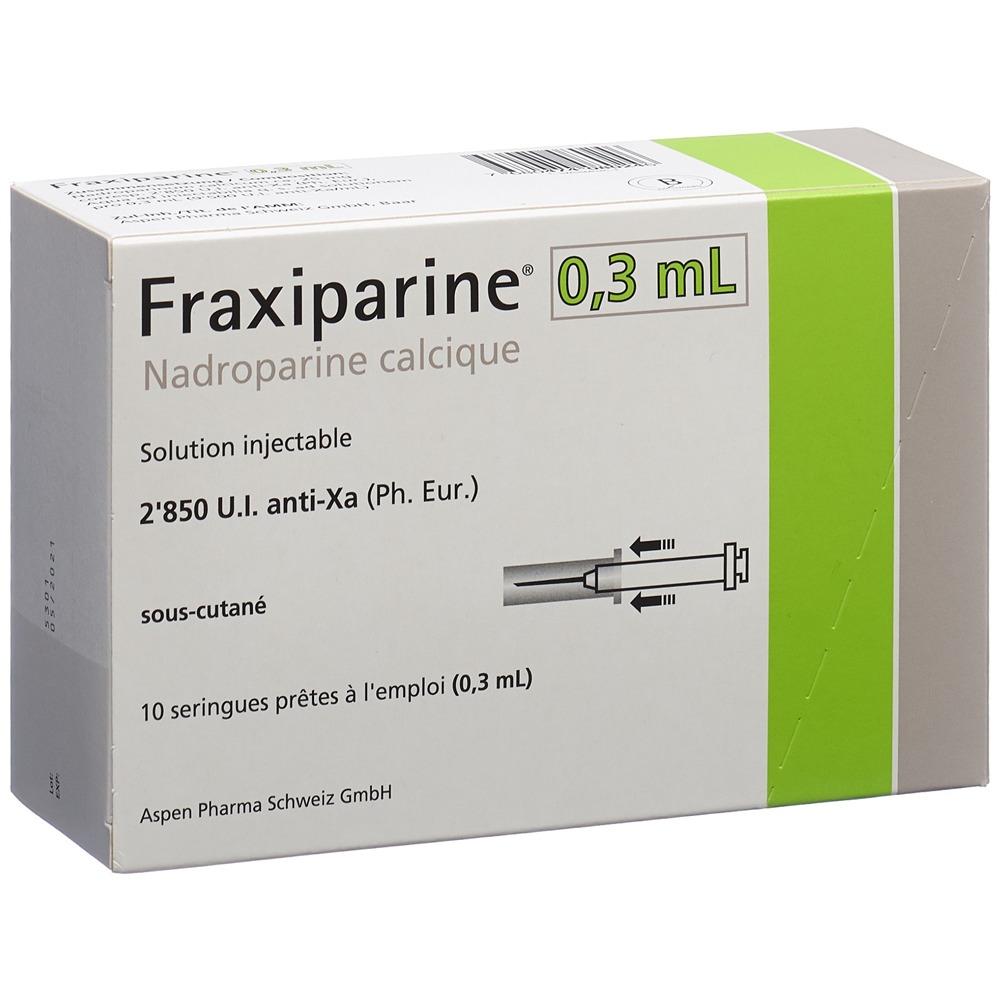 Fraxiparine 0,3 mL, Injektionslösung
