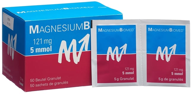 Magnesium Biomed, Granulat zur Herstellung einer Lösung zum Einnehmen