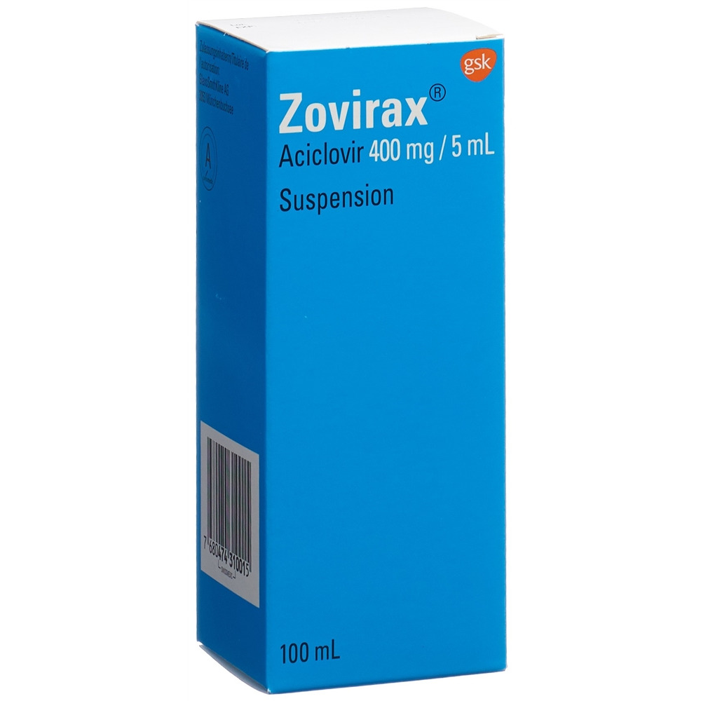 Zovirax, Suspension