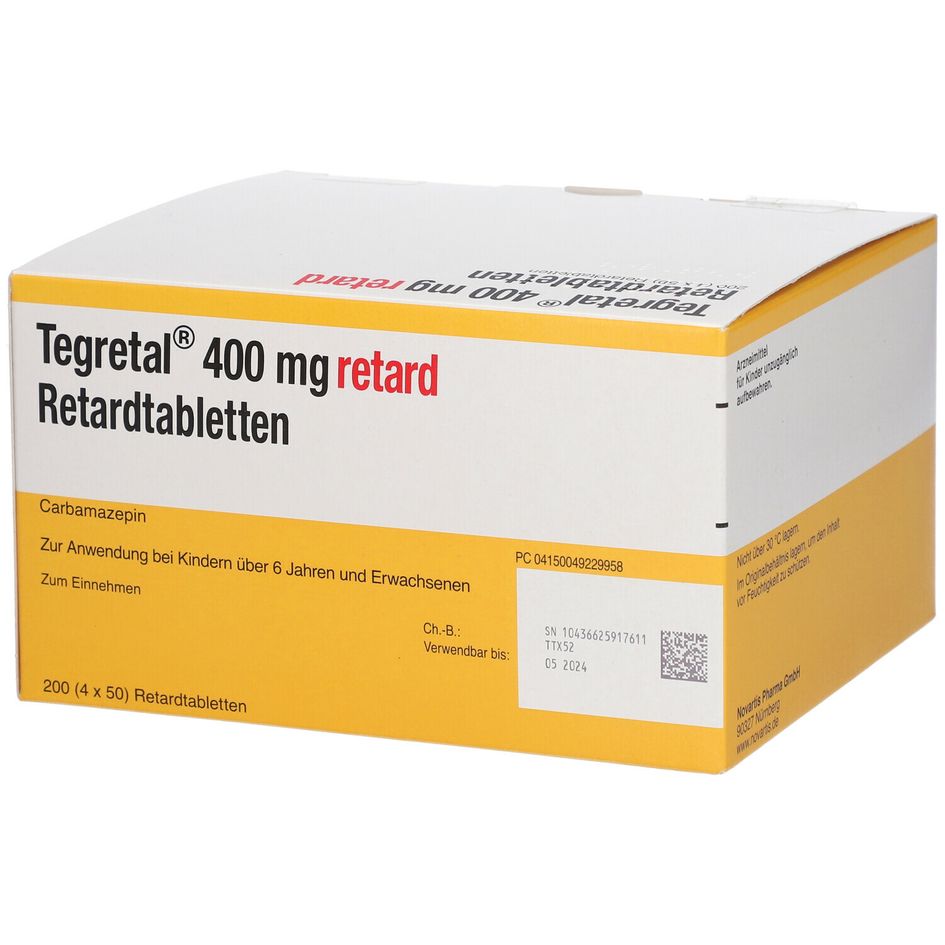 Tegretol CR 400, Retardtabletten