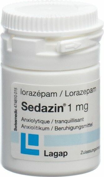 Sedazin 1 mg, compresse
