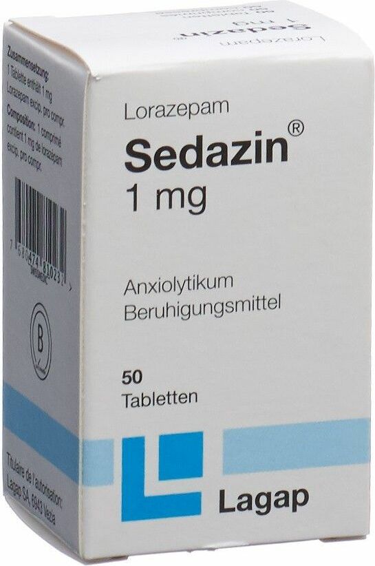 Sedazin 2,5 mg, compresse