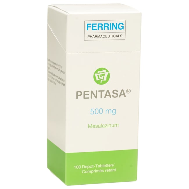 Pentasa 500 mg, Depot-Tabletten
