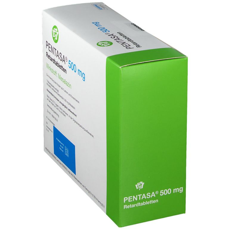 Pentasa 500 mg, Depot-Tabletten