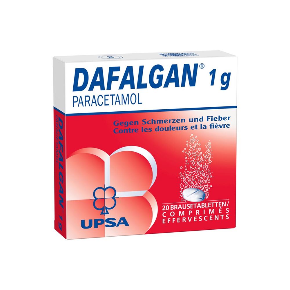 DAFALGAN cpr eff 1 g 20 pce