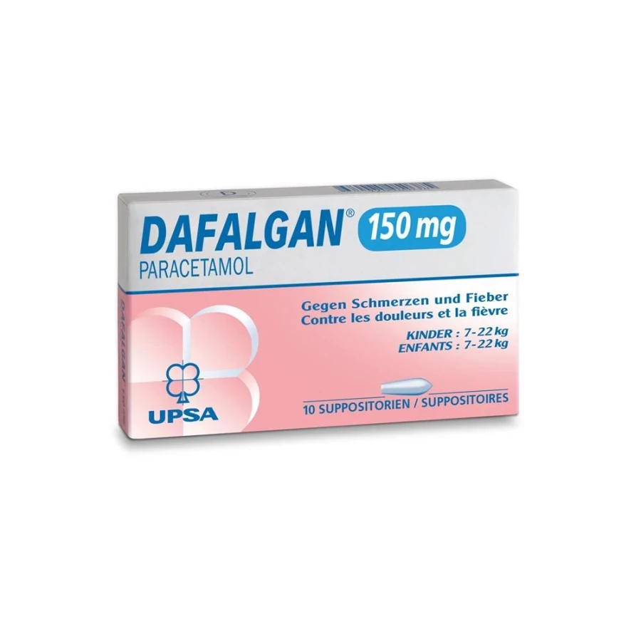 Dafalgan, Suppositorien 150 mg
