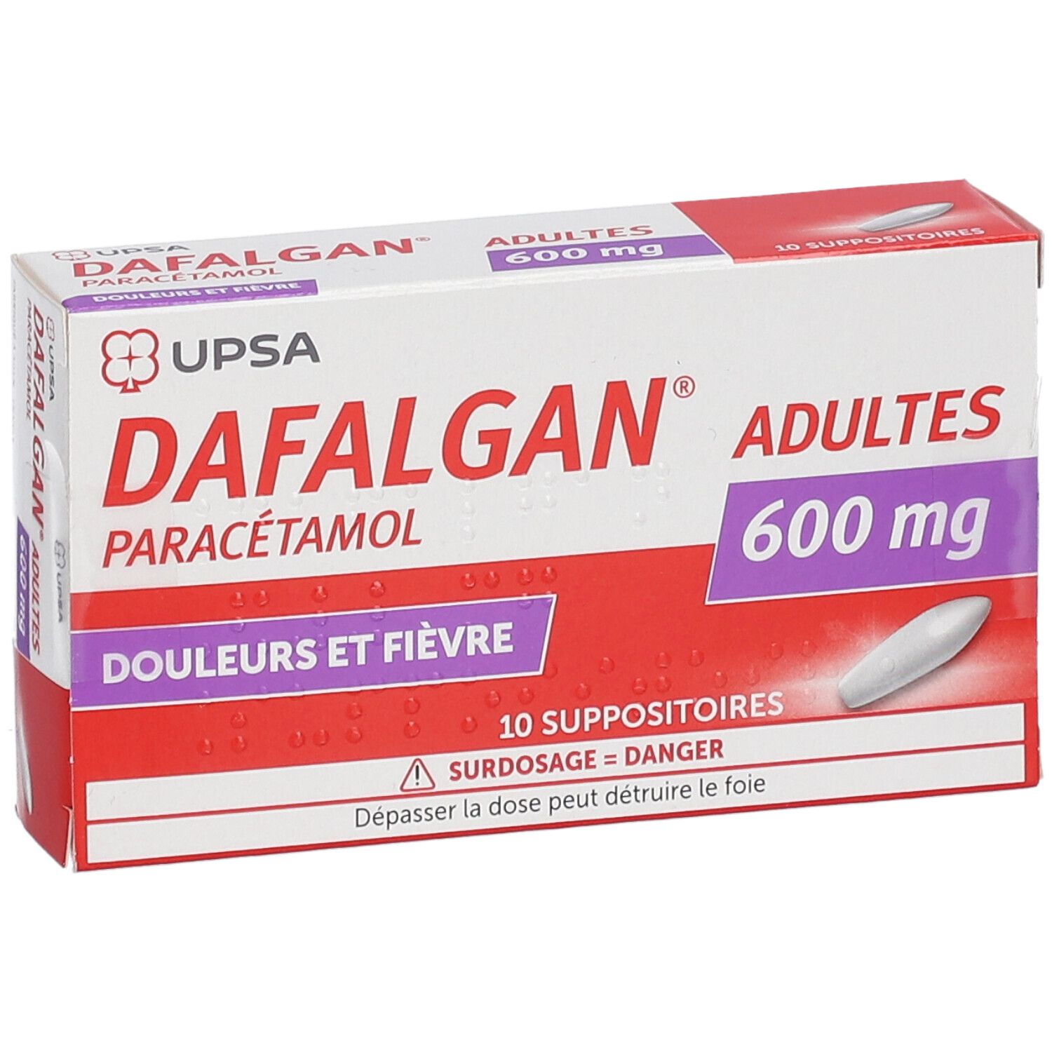 Dafalgan, Suppositorien 600 mg
