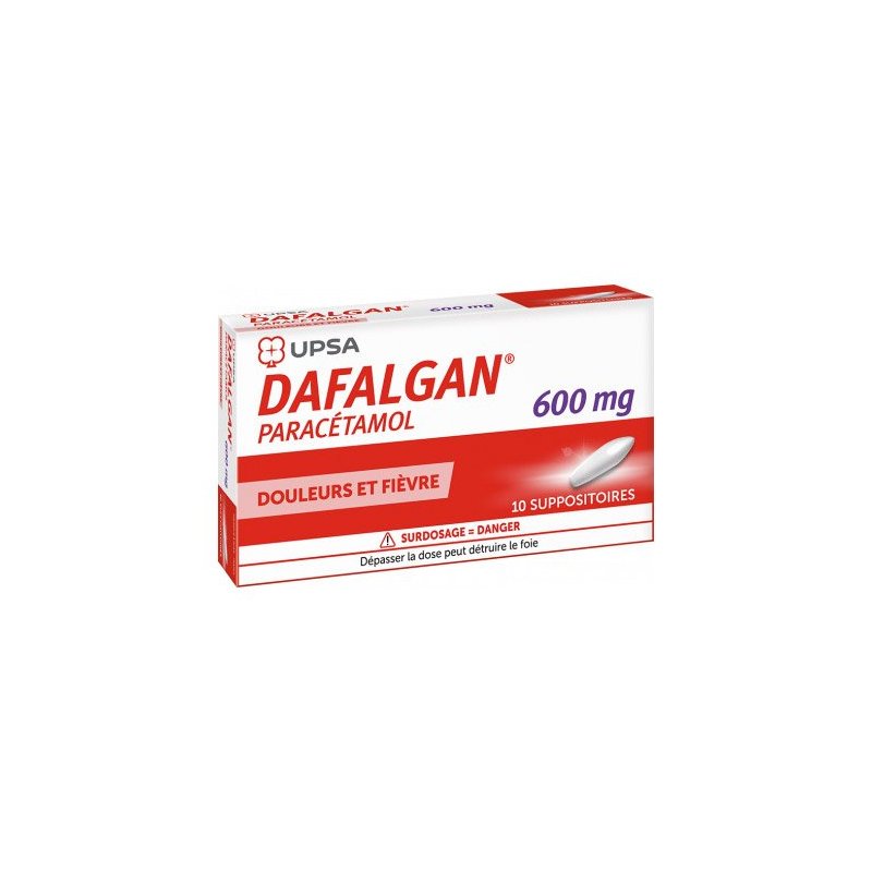 Dafalgan, Suppositorien 600 mg